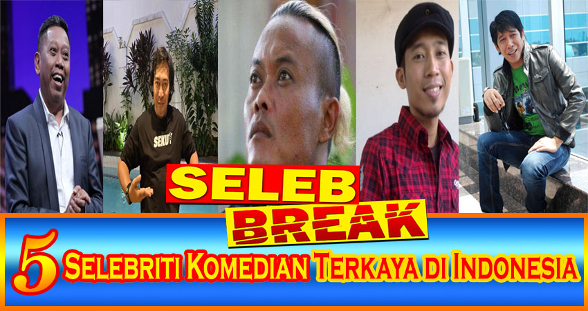 5 Selebriti Komedian Terkaya Di Indonesia