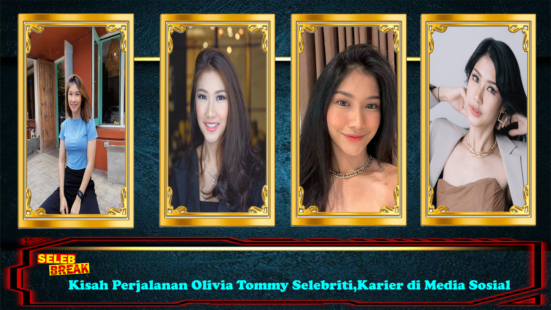 Kisah Perjalanan Olivia Tommy Selebriti,Karier di Media Sosial