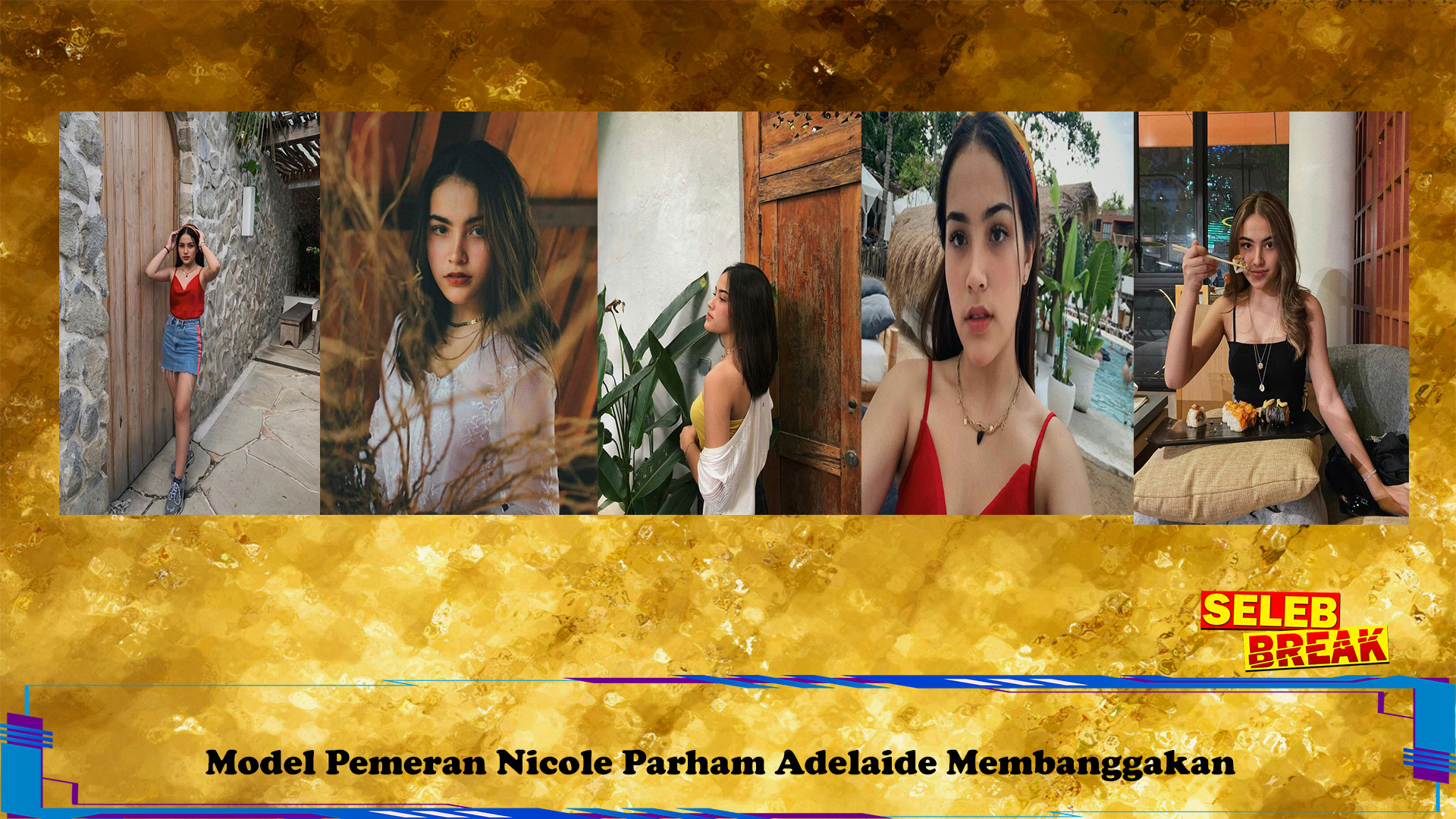 Model Pemeran Nicole Parham Adelaide Membanggakan