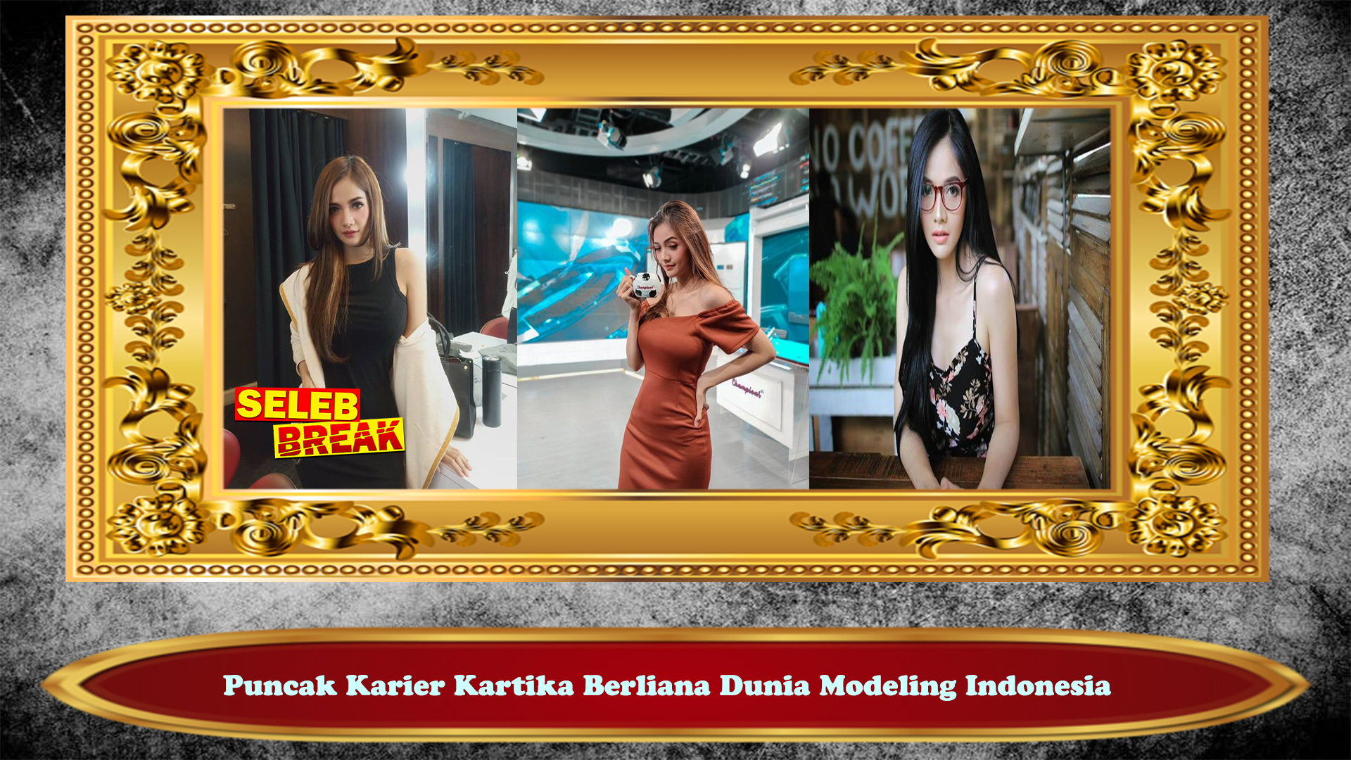 Puncak Karier Kartika Berliana Dunia Modeling Indonesia